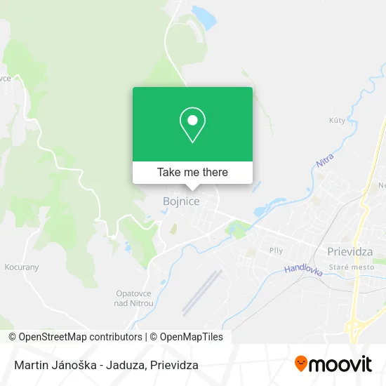 Martin Jánoška - Jaduza map