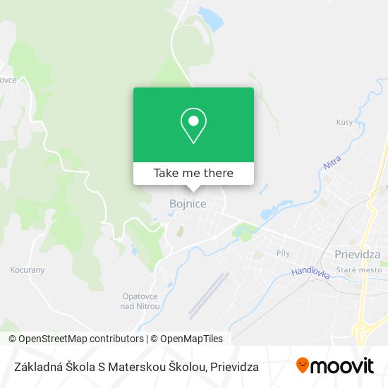 Základná Škola S Materskou Školou map