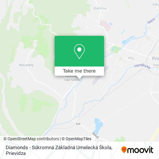 Diamonds - Súkromná Základná Umelecká Škola map