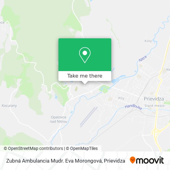 Zubná Ambulancia Mudr. Eva Morongová map