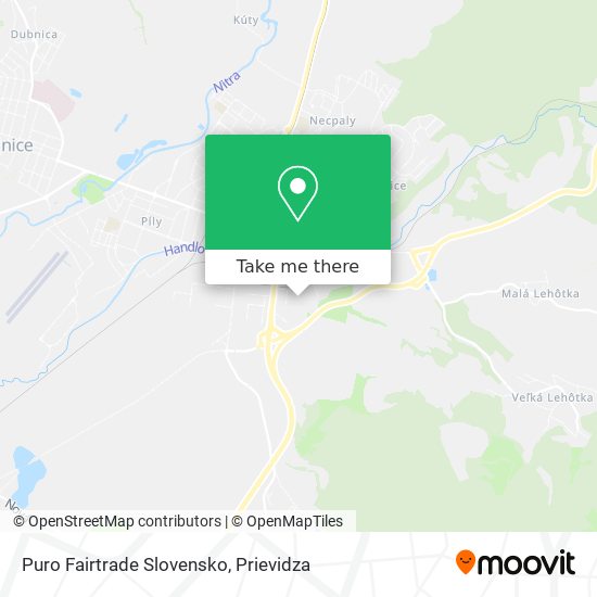 Puro Fairtrade Slovensko map