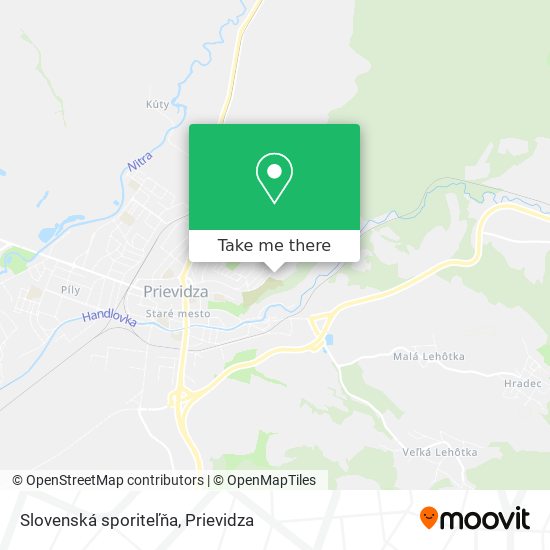 Slovenská sporiteľňa map