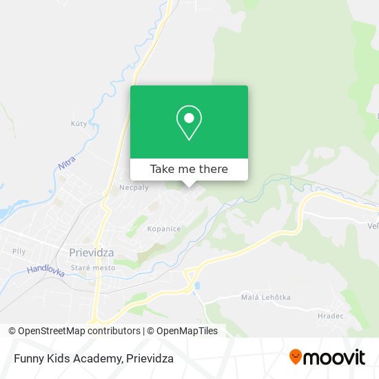 Funny Kids Academy map