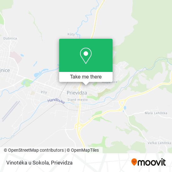 Vinotéka u Sokola map