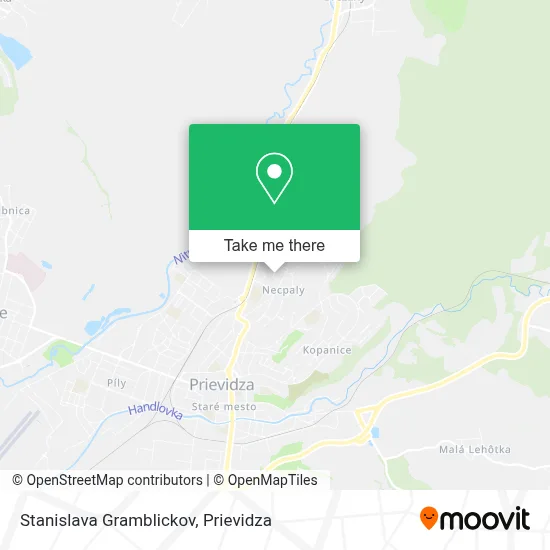 Stanislava Gramblickov map