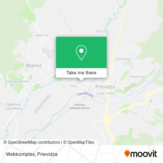 Webkomplex map