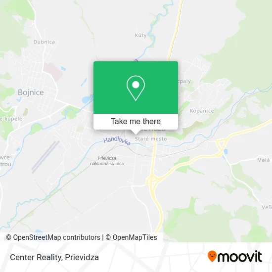 Center Reality map