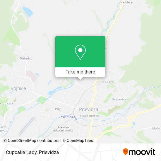 Cupcake Lady map