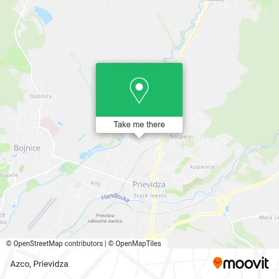 Azco map