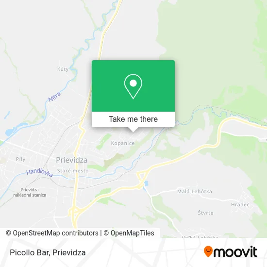 Picollo Bar map