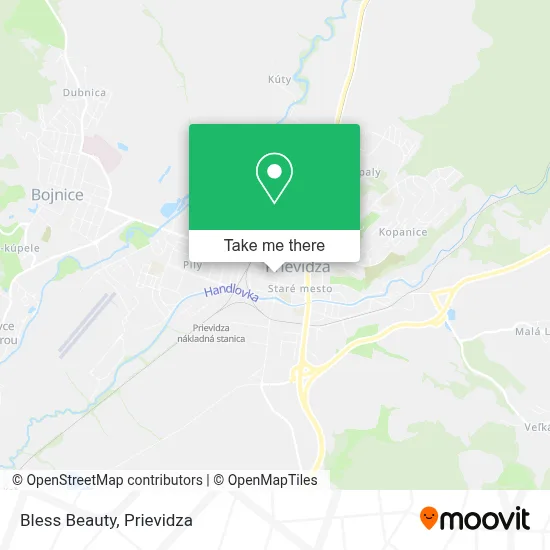 Bless Beauty map