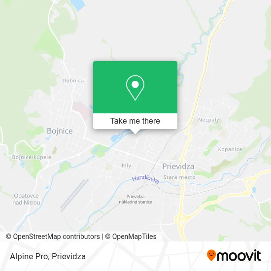 Alpine Pro map