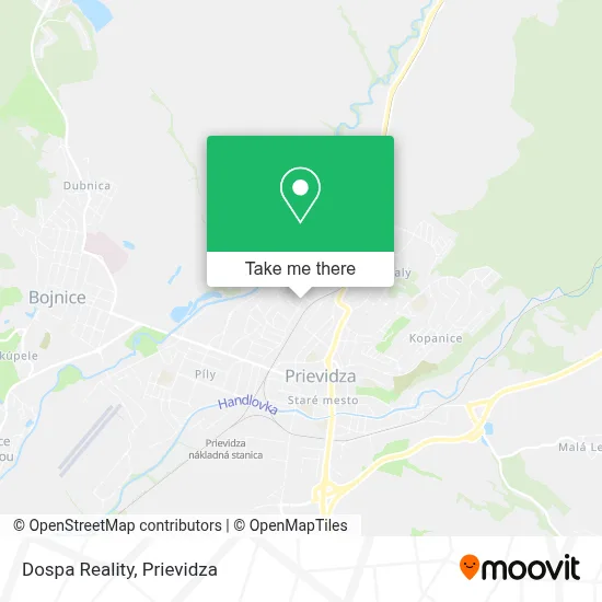 Dospa Reality map
