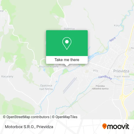 Motorbox S.R.O. map