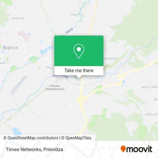 Times Networks map