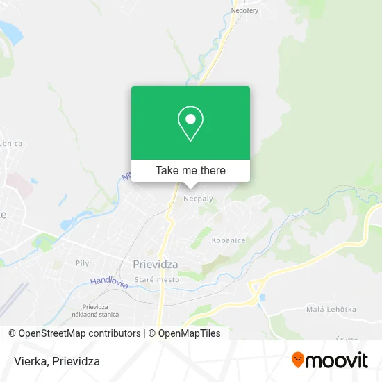 Vierka map