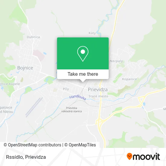 Rssídlo map