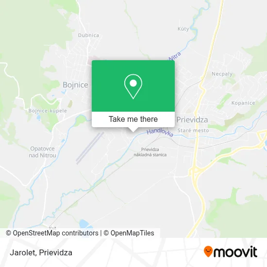 Jarolet map
