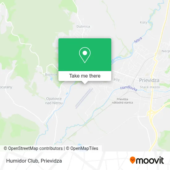 Humidor Club map