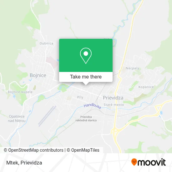 Mtek map