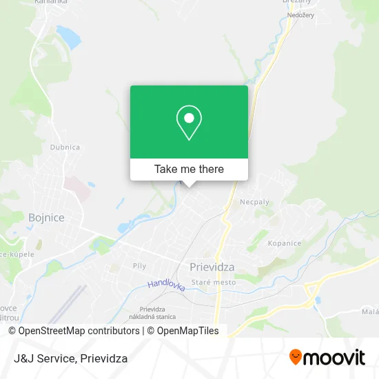 J&J Service map