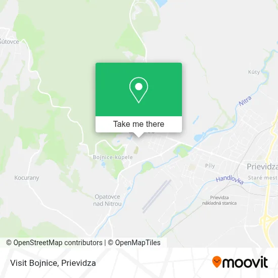 Visit Bojnice map