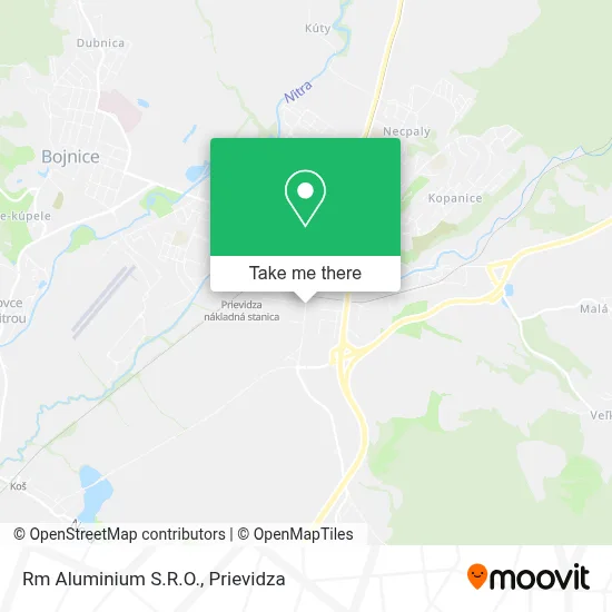 Rm Aluminium S.R.O. map