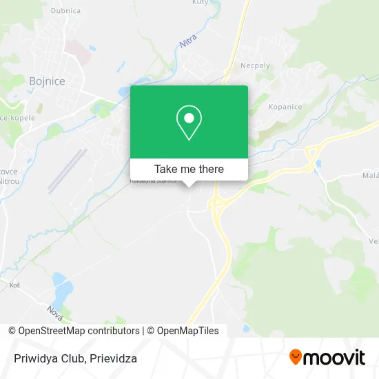 Priwidya Club map