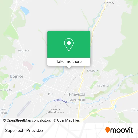Supertech map