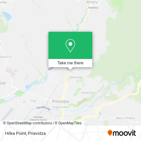 Hilka Point map