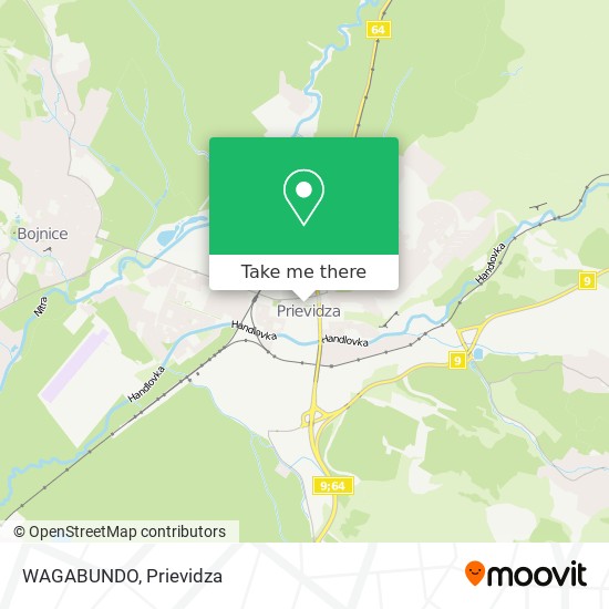 WAGABUNDO map