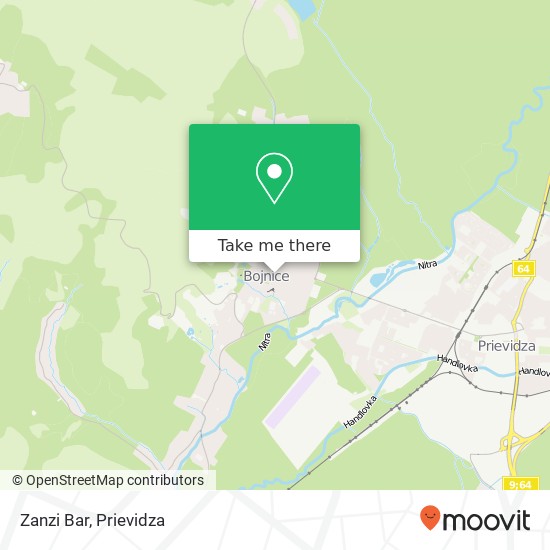 Zanzi Bar map