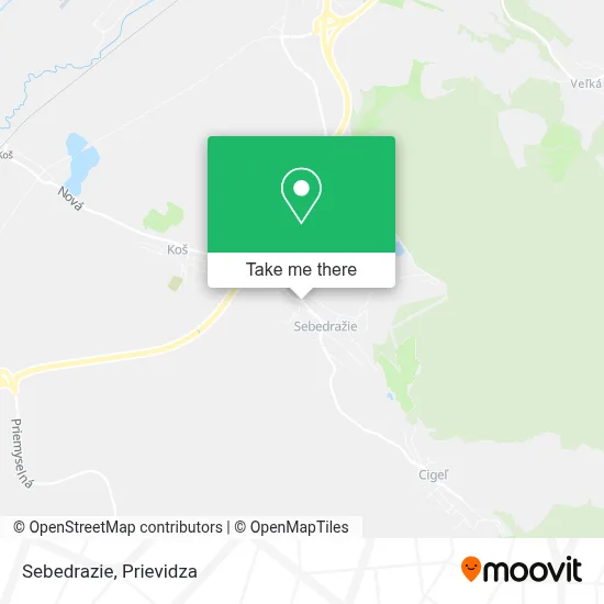 Sebedrazie map