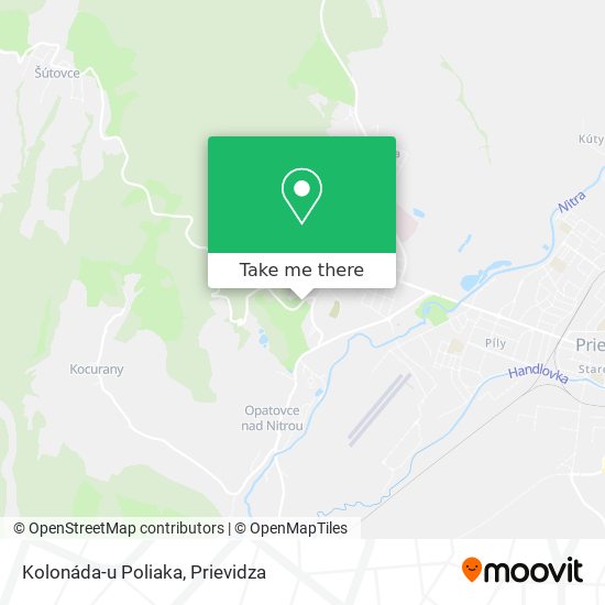 Kolonáda-u Poliaka map