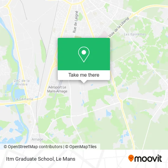 Itm Graduate School map