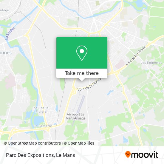 Parc Des Expositions map