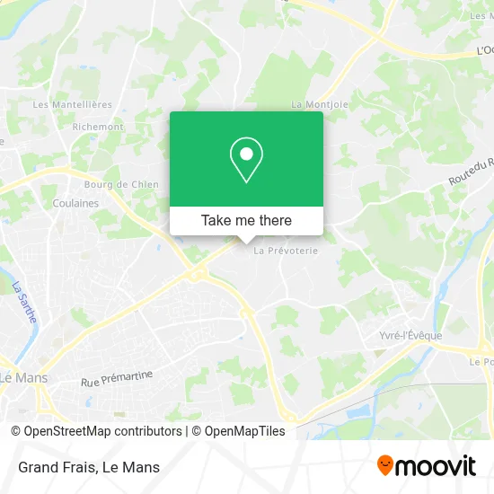 Grand Frais map