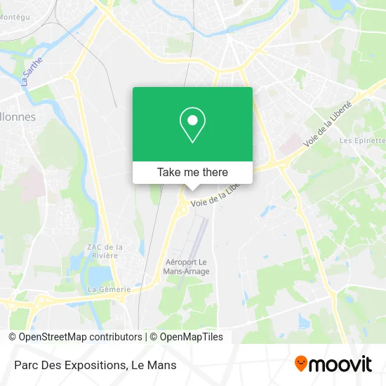 Parc Des Expositions map