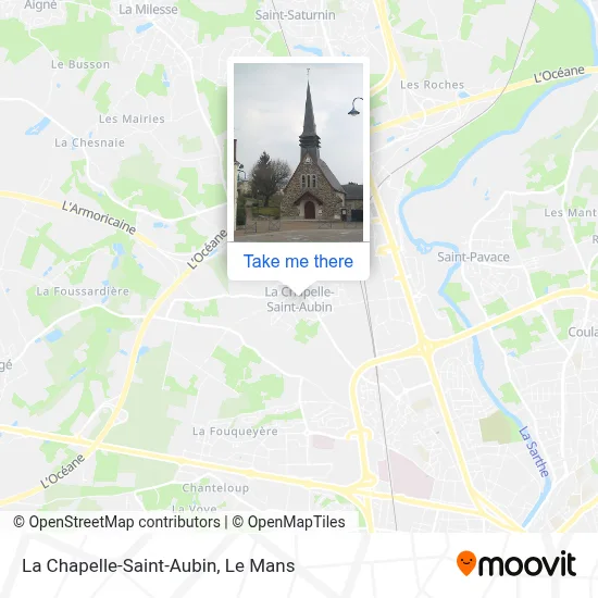 La Chapelle-Saint-Aubin map