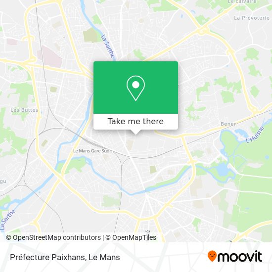 Préfecture Paixhans map