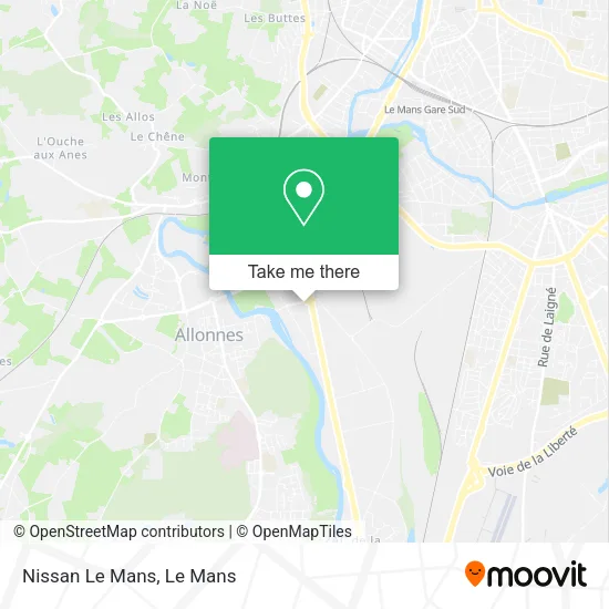Nissan Le Mans map