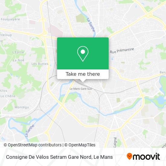 Consigne De Vélos Setram Gare Nord map