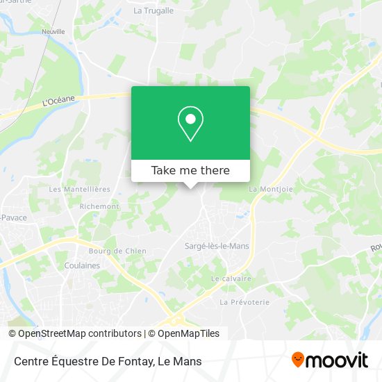 Centre Équestre De Fontay map