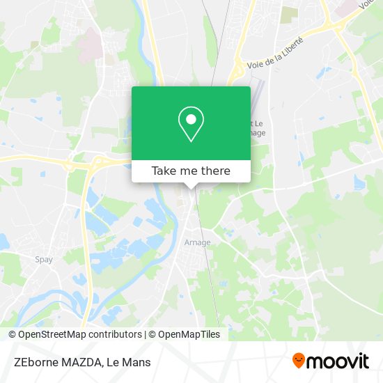 ZEborne MAZDA map