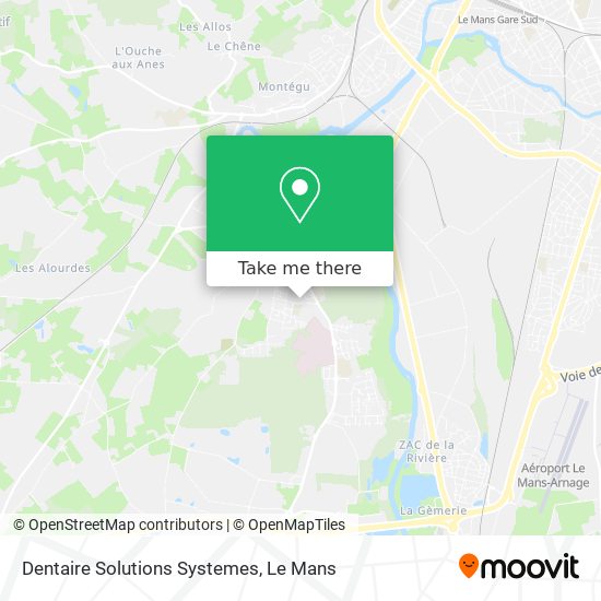 Dentaire Solutions Systemes map