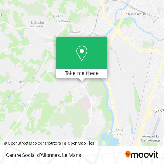 Centre Social d'Allonnes map
