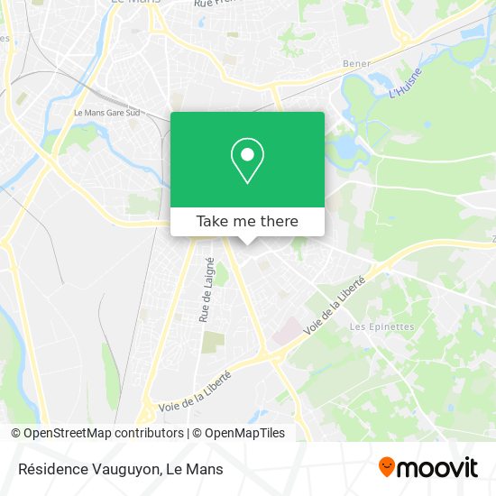 Résidence Vauguyon map