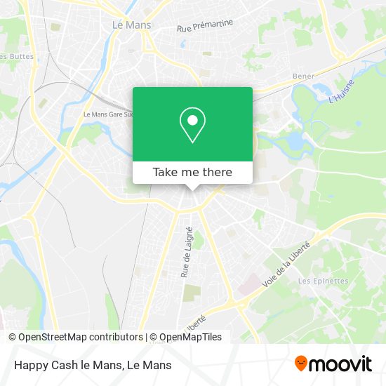 Happy Cash le Mans map