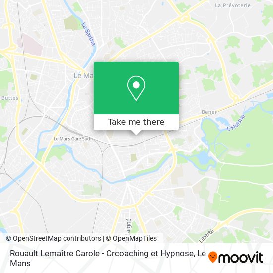 Rouault Lemaître Carole - Crcoaching et Hypnose map