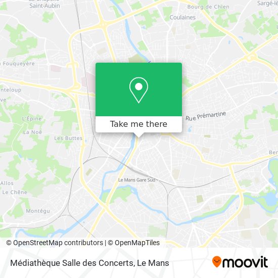 Médiathèque Salle des Concerts map